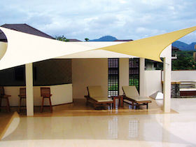Shade Sail Coolaroo Commercial 5.4m x 5.4m image 1