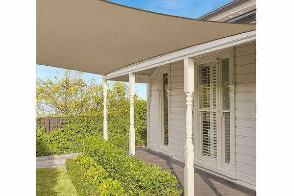 CCOMSQ540: Square Shade Sail 'Coolaroo Commercial' 5.4m