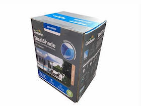 CDUALTR500 - Triangle Shade Sail 'Coolaroo DualShade' 5m