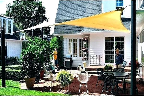 CEVERSQ360: Square Shade Sail<BR>'Coolaroo Everyday' 3.6m x 3.6m