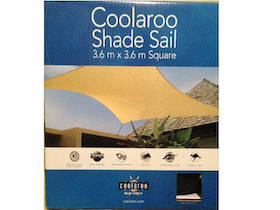 Shade Sail Coolaroo Premium 3.6m x 3.6m image 9
