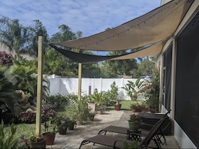 sail, shade,  uv, sun, protection, sail shade, shade sail, garden, triangle, rectangle, square