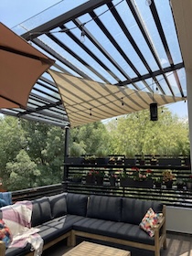 sail, shade,  uv, sun, protection, sail shade, shade sail, garden, triangle, rectangle, square