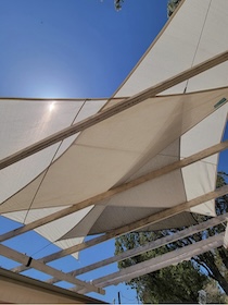 sail, shade,  uv, sun, protection, sail shade, shade sail, garden, triangle, rectangle, square